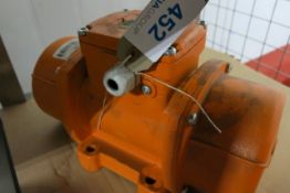 Vibtec Type: MVSI 10/100-SO2 electric rotary vibrator