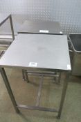 (2) Stainless steel stands