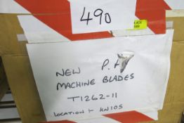 Part box of Packaging Automation T1261-11 machine blades