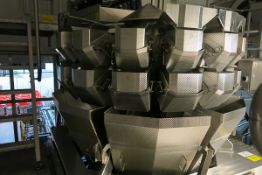 (CF) Yamato Dataweigh 14 head multiweigher - A lift out charge will apply