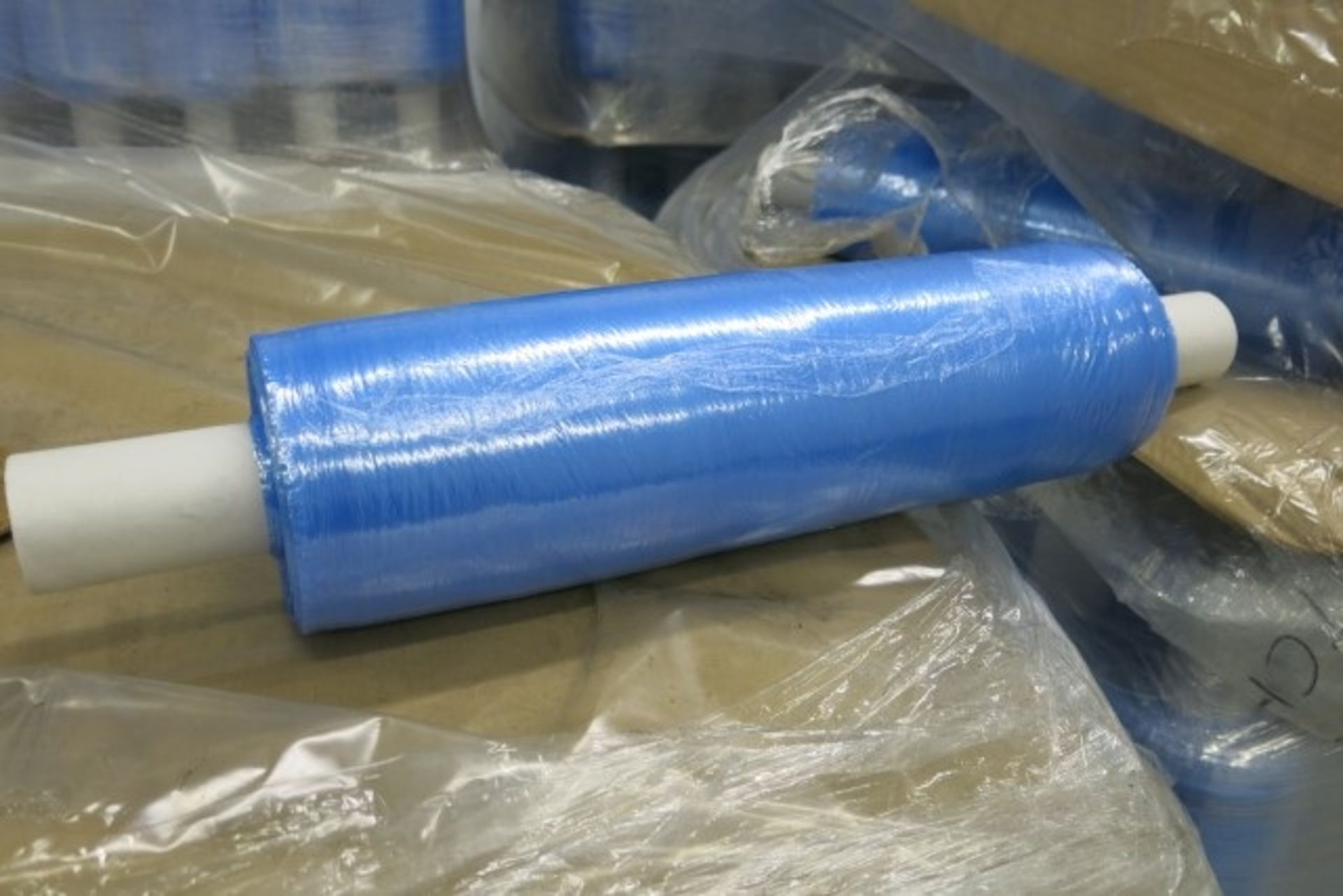 Contents of (6) pallets: approx 1256 rolls film wrap - A lift out charge will apply - Image 3 of 3