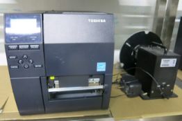 Toshiba Model: B-EX4T2-HS12-QM-R barcode printer