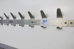 (8) Lengths stainless steel coat hooks (43 hooks total)