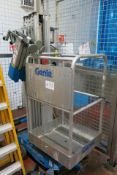 Genie AWP-20S electric column lift access platform - A lift out charge will apply