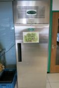 Genfrost GEN 600H stainless steel single door mobile refrigerator