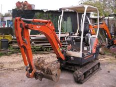 Kubota KX41-3v mini excavator 2007