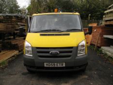 Ford Transit 115 T350L double cab tipper 2010