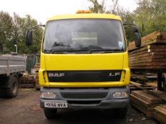 DAF FA LF 55.220 skip loader 2006