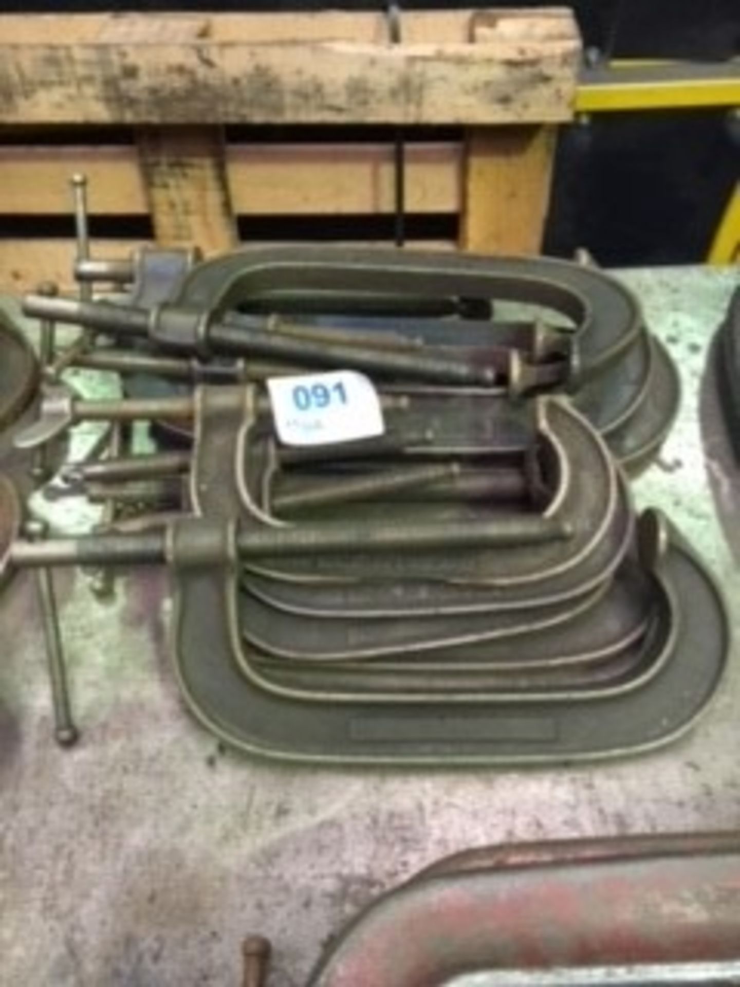 Various G clamps