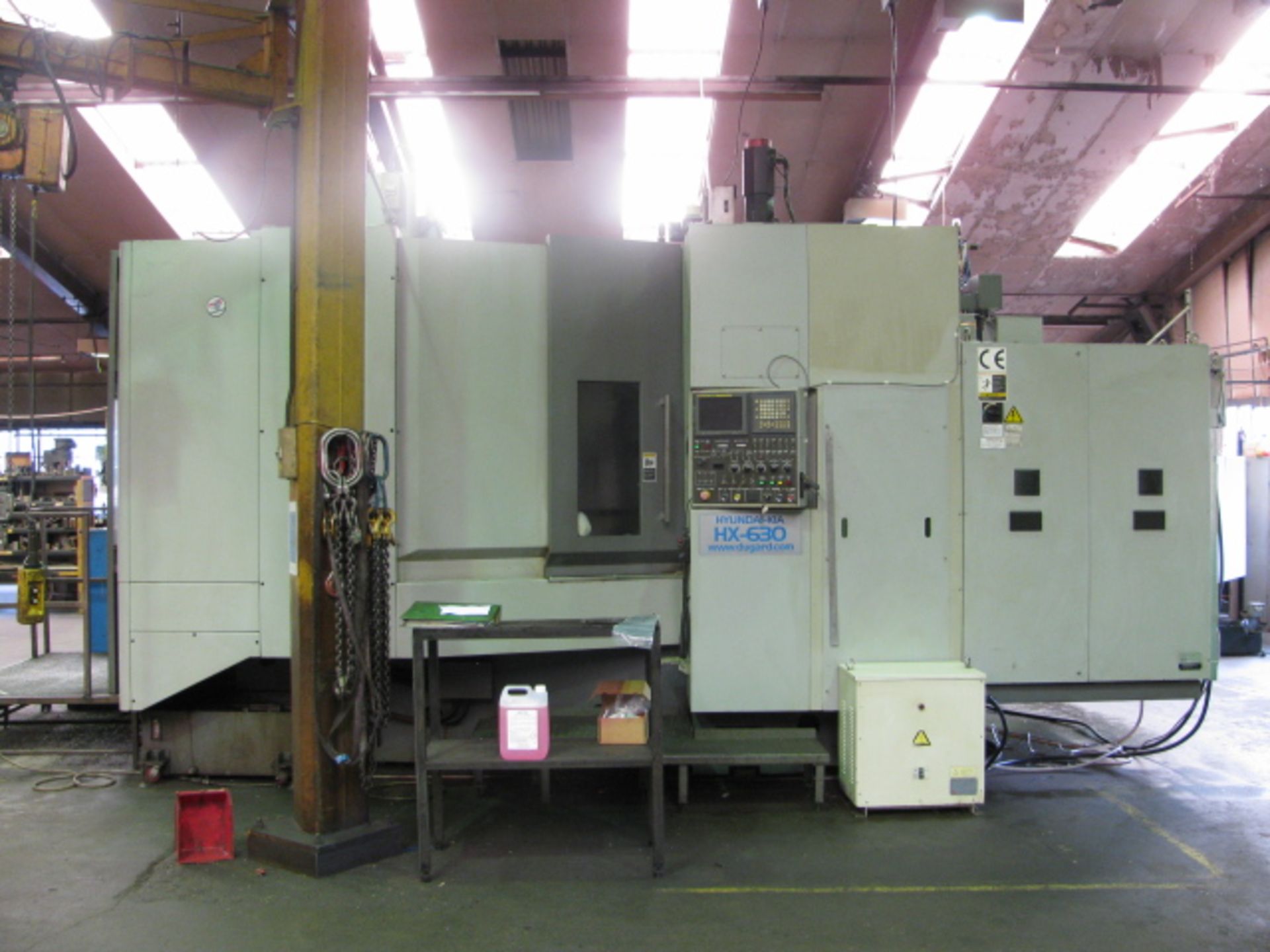 Hyundia Kia Model HX630 CNC vertical machining centre - Image 2 of 10