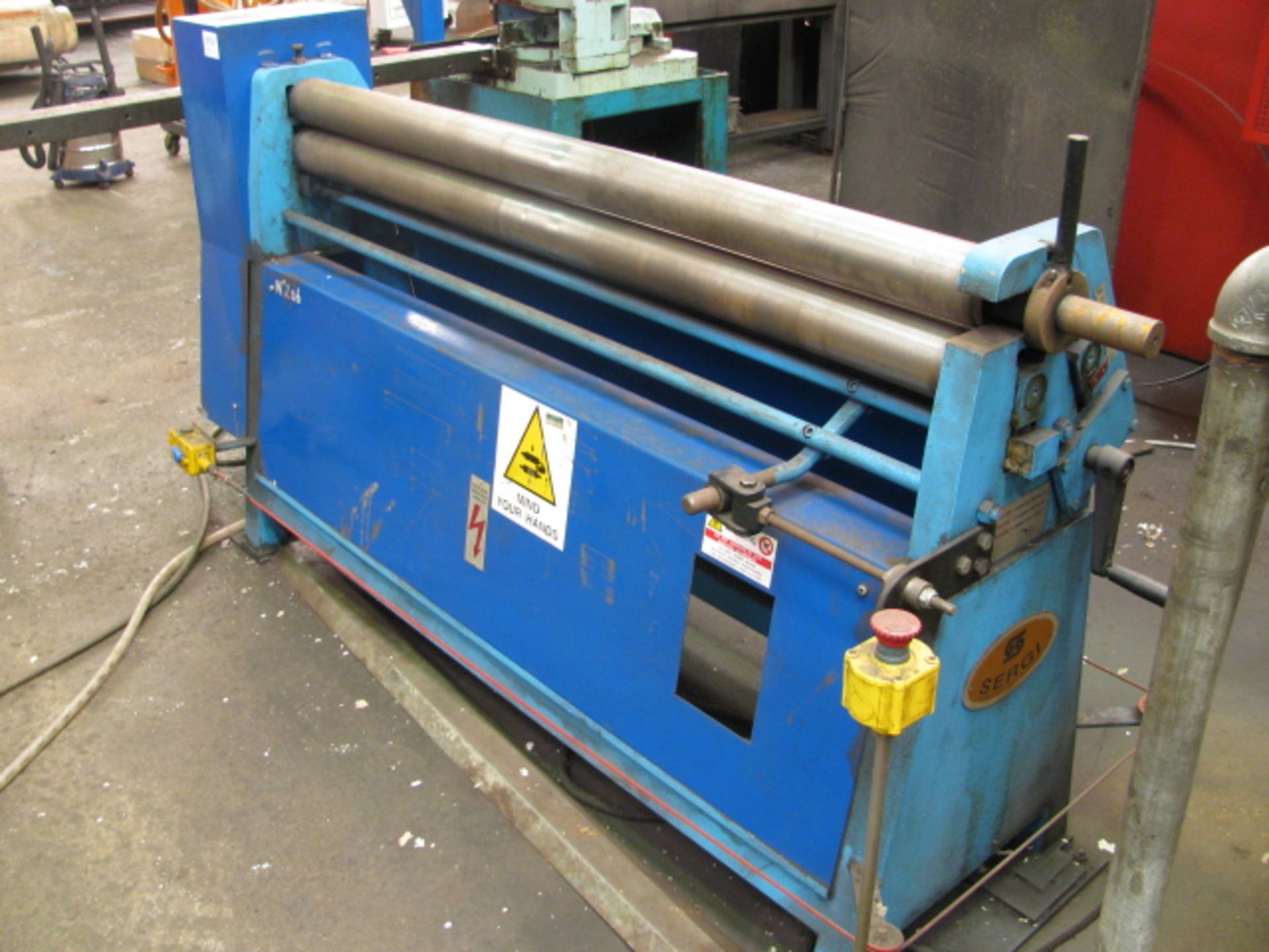 Sergi Model KENYA type 1530X2 150cm powered triple roll bender - Image 2 of 2