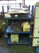 (3) Steel stillages and sundry contents