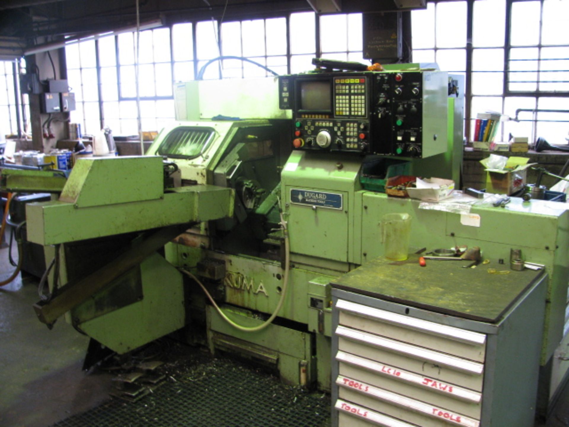 Okuma LB9 slant bed CNC turning centre