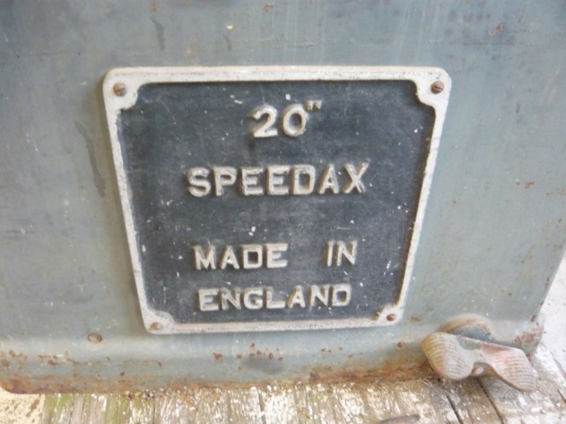 Speedax 20" bandsaw - Image 3 of 4