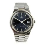 1970's Omega Geneve Stainless Steel Bracelet Watch