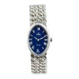 1970's Omega Jeux D'Argent Silver Bracelet Watch