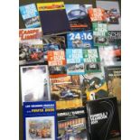 Assorted Motor Racing Books from the John Fitzpatrick Collection.