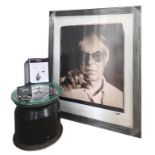 "Formula 1 Lewis and Bernie" - Lewis Hamilton Coffee Table & Signed Bernie Eccleston Print