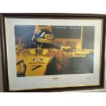 Farewell from a Champion, signed Damon Hill OBE