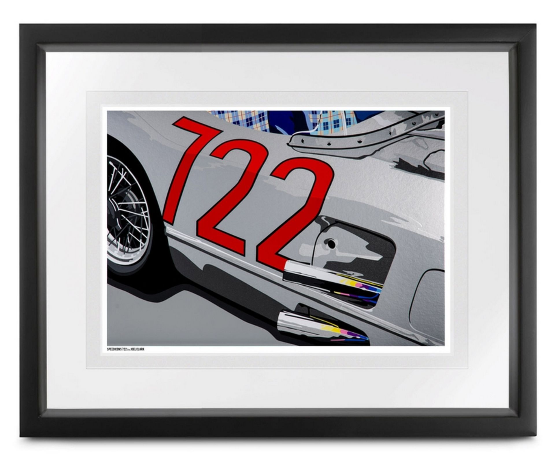 "Collection of Sir Stirling Moss OBE Signed Art" Tony Brookes & Joel Clark Prints - Image 2 of 3