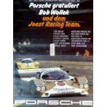 Porsche Motorsport posters from the John Fitzpatrick Collection.