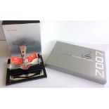 Lewis Hamilton signed photos and model McLaren Nose Section