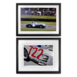 "Collection of Sir Stirling Moss OBE Signed Art" Tony Brookes & Joel Clark Prints