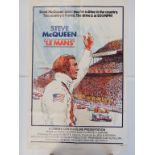 Steve Mcqueen - Le Mans movie poster.