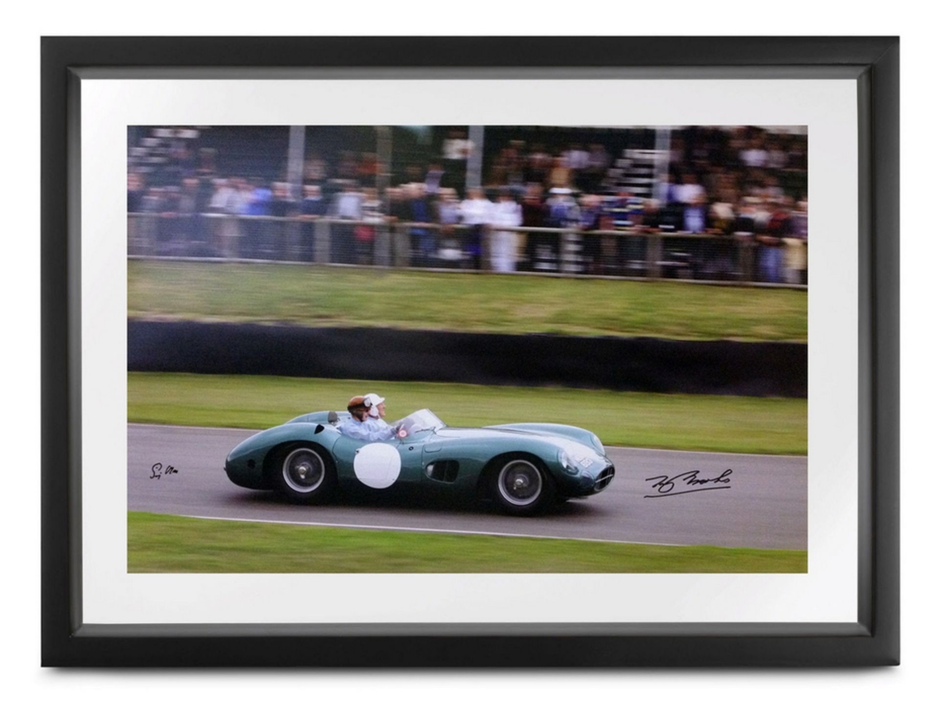 "Collection of Sir Stirling Moss OBE Signed Art" Tony Brookes & Joel Clark Prints - Image 3 of 3