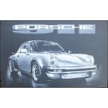 "Porsche 911". Painting.