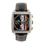 TAG Heuer Limited Edition Gulf Monaco. Complete with Box and Paperwork