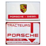 Rare Porsche Diesel & Tracteurs Signs