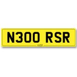 Registration Number "N300 RSR"