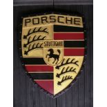 Porsche crest.