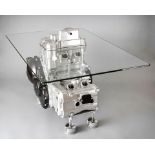 Honda VFR Motorbike Engine Based Coffee Table