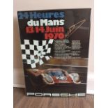 Porsche 917 signed print