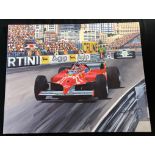 Gilles Villeneuve at Monaco