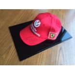 Michael Schumacher signed cap