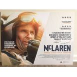 "McLaren". Original movie poster.