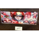 Michael Schumacher signed production