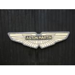 Cast aluminium Aston Martin Wings