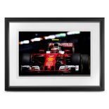 Kimi Raikkonen signed picture