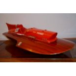 Ferrari Hydroplane scale model boat