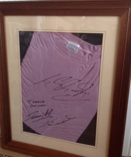 Schumacher signed T-shirt