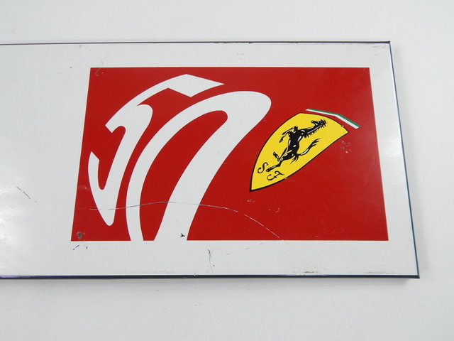 Ferrari '50th Anniversary' sign. - Image 2 of 5