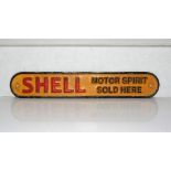 'Shell' Cast Iron Plaque