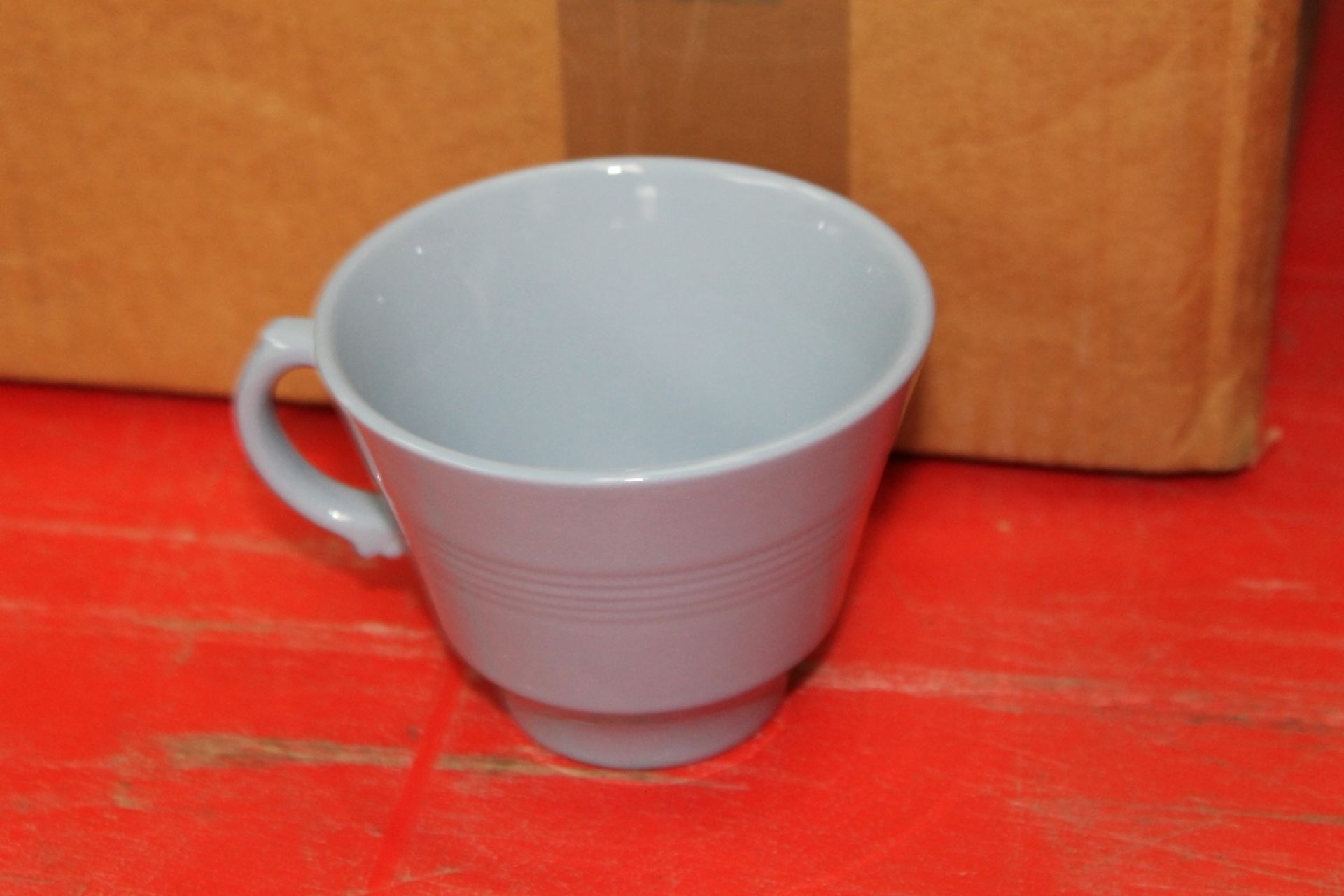 24 x Woods Berylware Tea Cups – Blue – NO VAT
