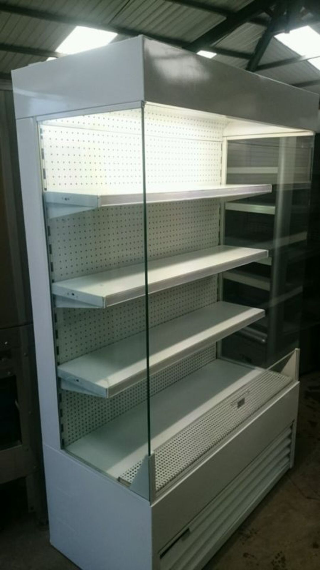 Shop Display Fridge with 4 Shelves – 230v - H195cm W121cm D60cm