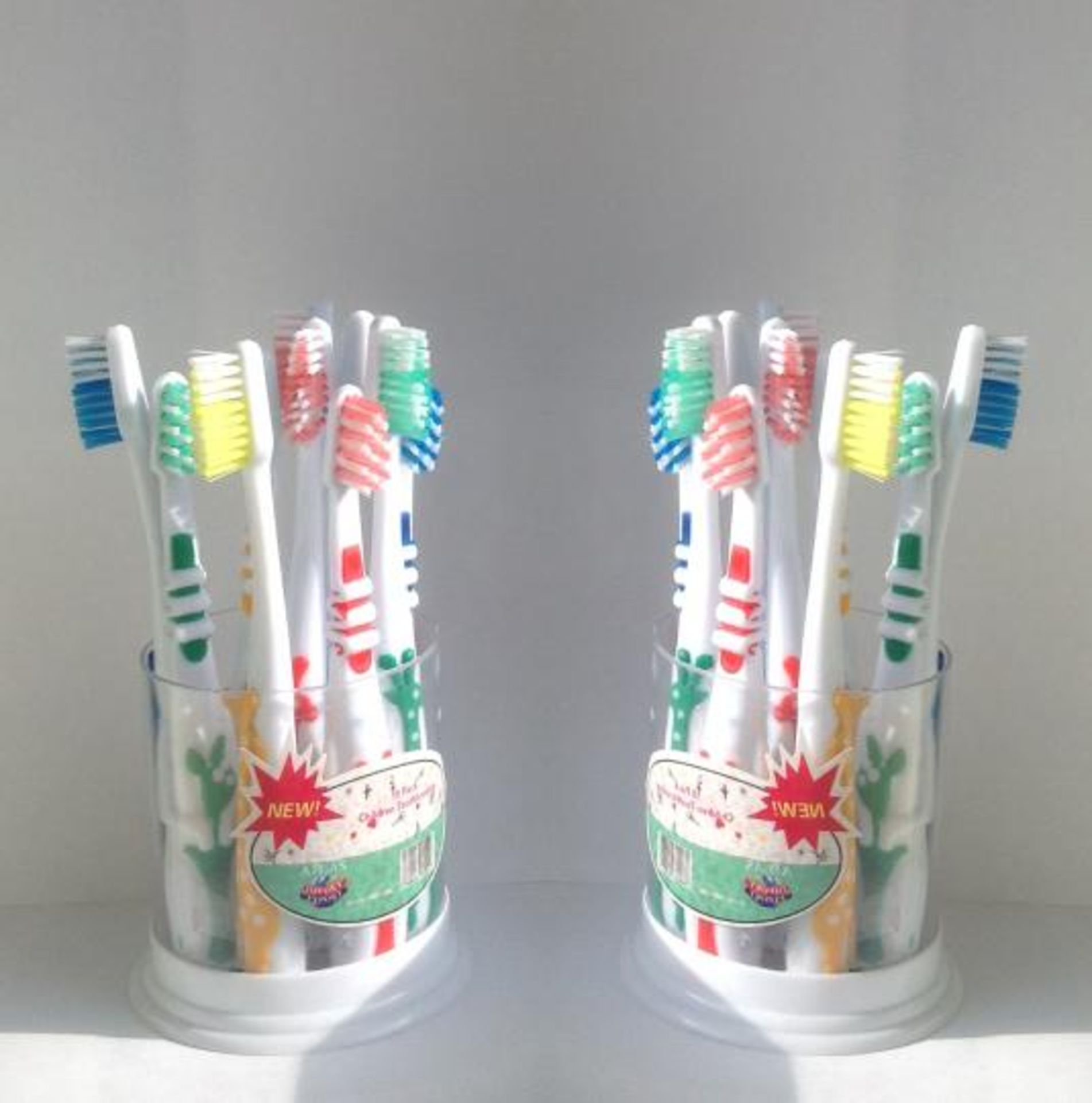 720 Toothbrushes – 72 packs x 10 – NO VAT – UK Delivery £15