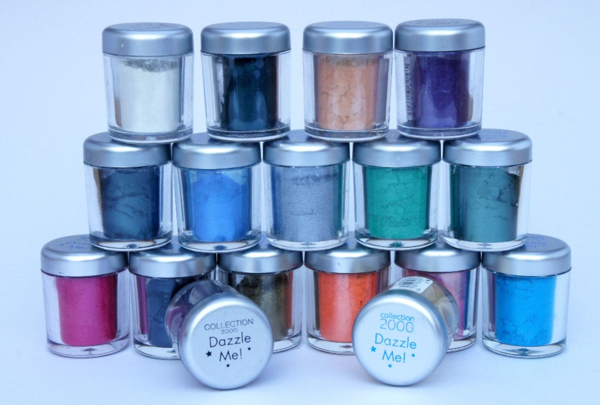 300 x Collection 2000 Dazzle Eye Dust – 5 Shades – NO VAT - UK Delivery £15